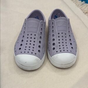 Native Kids Shoes - Lavender Slip-On Water Shoes